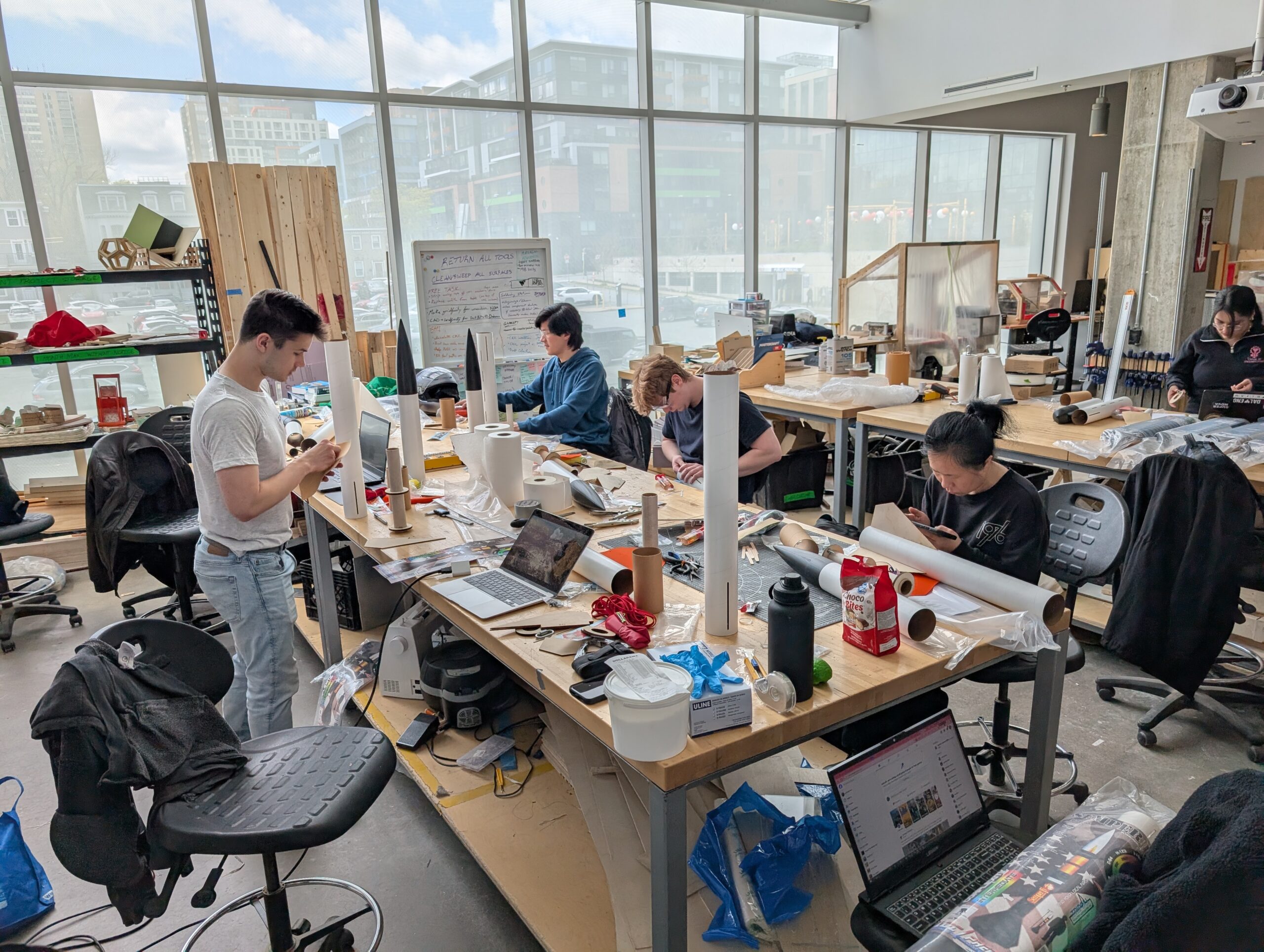 Working in Makerspace